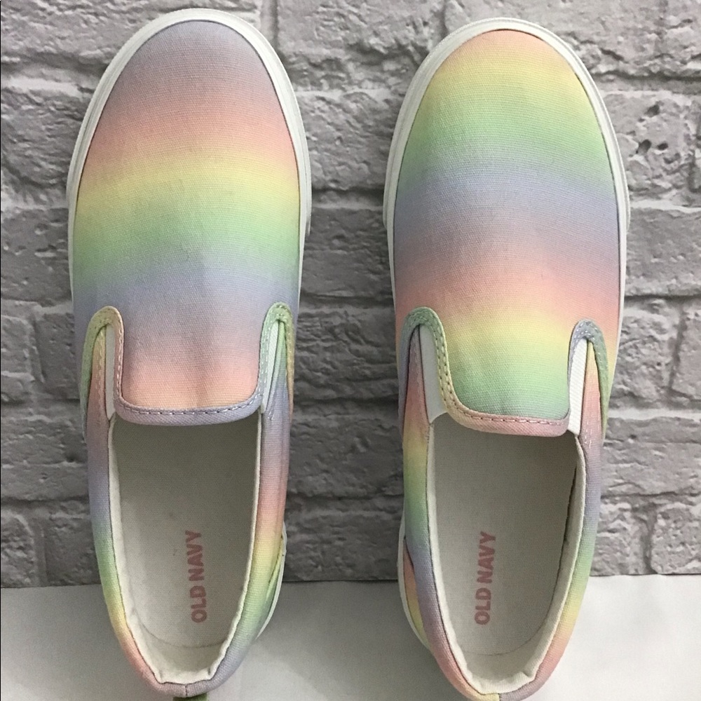 Kids girls Tie-Dye Slip-on Sneakers Size 5 - K508